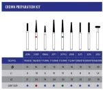 ΣΕΤ ΔΙΑΜΑΝΤΙΩΝ MICRODONT CROWN PREPARATION KIT - Image 2