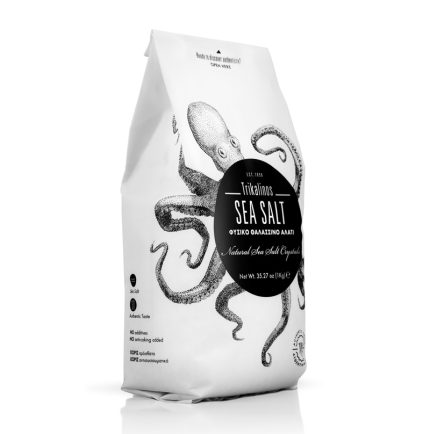 Φυσικό θαλασσινο αλάτι Trikalinos 1Kg