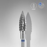 STALEKS EXPERT Καρβιδική φρέζα φλόγα μπλε, διάμετρος 5 mm, ενεργό τμήμα 13,5 mm