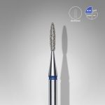 STALEKS EXPERT Διαμαντόφρεζα «φλόγα» μπλε, διάμετρος 1,6 mm, ενεργό τμήμα 8 mm