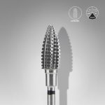 STALEKS EXPERT Καρβιδική φρέζα πεύκο μαύρο hard, διάμετρος 6 mm, ενεργό τμήμα 14 mm