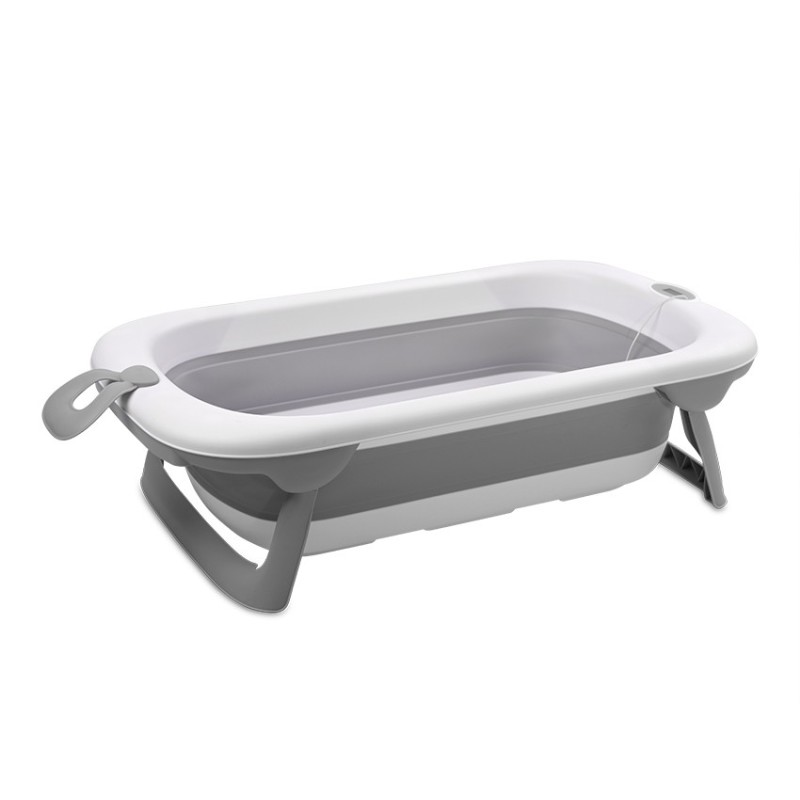 83cm-dino-grey-lorelli-10131000003-.jpg Μπανιέρα Πτυσσόμενη 83cm Με Θερμόμετρο Dino Grey Lorelli 10131000003 - Image 1