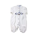 Bebecor Star Φορμάκι Βαμβακερό 0-3 μηνών White/Blue 002160