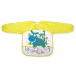 Interbaby Σαλιάρα Πλαστική Με Μανίκια Velcro 00278