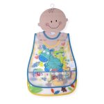Interbaby Σαλιάρα 2 Τεμ Πλαστική Τύπωμα 00281