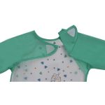 Interbaby Σαλιάρα Πλαστική Με Μανίκια Velcro Green - Image 3