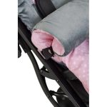 Interbaby Panda Luna Universal Ποδόσακος Καροτσιού Pink - Image 5