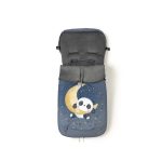Interbaby Panda Luna Universal Ποδόσακος Καροτσιού Grey - Image 4
