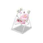 Asalvo Baby Swing Ηλεκτρικό ρηλάξ 3 σε 1 Pink