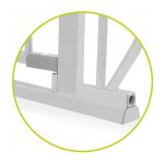 Lionelo Truus Slim Led Πόρτα Ασφαλείας Gray - Image 4