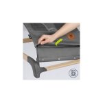 Lionelo June Air Βρεφικό Ρηλάξ Gray Graphite - Image 4