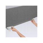 Lionelo Lora Προστατευτικό Κρεβατιού Travel 45X105cm Gray - Image 5