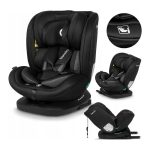 Lionelo Bastian i-Size Kάθισμα Aυτοκινήτου 40-150cm Black Carbon