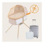 Lionelo Malin Evo Πτυσσόμενο Λίκνο 3 σε 1 Beige Natural - Image 14