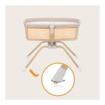 Lionelo Malin Evo Πτυσσόμενο Λίκνο 3 σε 1 Beige Natural - Image 10