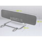 Lionelo Lora XL Προστατευτικό Κρεβατιού Travel 46X150cm Beige Sand - Image 12