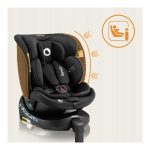 Lionelo Navy i-Size κάθισμα αυτοκινήτου 40-150 cm isofix Black Tirquase - Image 2
