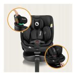 Lionelo Navy i-Size κάθισμα αυτοκινήτου 40-150 cm isofix Black Tirquase - Image 10