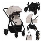Lionelo Amber Plus Καρότσι Βρεφικό έως 22kg 3 σε 1 Beige Sand