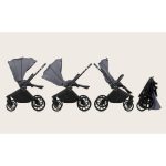 Lionelo Mika Plus Καρότσι Βρεφικό με Αναστροφή έως 22 kg Gray Stone - Image 8