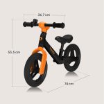 Lionelo Toni Ποδήλατο Ισορροπίας Black Orange - Image 11