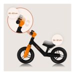 Lionelo Toni Ποδήλατο Ισορροπίας Black Orange - Image 7