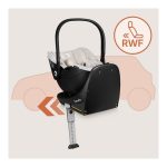 Lionelo Moxie i-Size set κάθισμα αυτοκινήτου 40-87cm & περιστρεφόμενη βάση isofix Beige Sand - Image 6