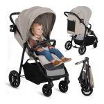 Lionelo Emerald Καρότσι Ταξιδίου έως 22kg Beige Sand