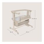 Lionelo Jodie Λίκνο Συγκοίμησης Beige Cream - Image 10