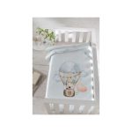 Piel Sa Heart Bear 80X110 Κουβέρτα Αγκαλιάς Blue