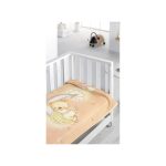 Piel Sa Sleepy Bear Κουβέρτα Κούνιας 110X140 Beige