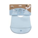 Interbaby Σαλιάρα Σιλικόνης Blue SI002-73 - Image 4