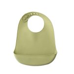 Interbaby Σαλιάρα Σιλικόνης Olive Green SI002-74