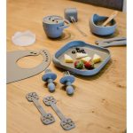 Interbaby Σαλιάρα Σιλικόνης Grey SI002-76 - Image 5