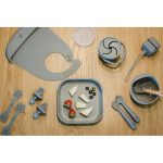 Interbaby Σαλιάρα Σιλικόνης Grey SI002-76 - Image 6