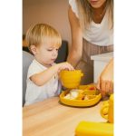 Interbaby Ποτηράκι Σιλικόνης Για Σνακ Με Καπάκι Olive Green - Image 7
