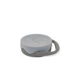 Interbaby Ποτηράκι Σιλικόνης Για Σνακ Με Καπάκι Grey - Image 3