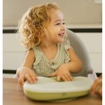 Interbaby Αντιολισθητικό Πιάτο Σιλικόνης Με Θήκες Και Καπάκι Pink - Image 9