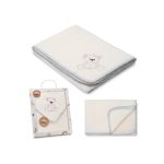 Interbaby Κουβέρτα Αγκαλιάς 80X110 Bear Beige