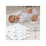Interbaby Πάνες Αγκαλιάς (80×80) Σετ 3 Τεμ Panda Blue 99980P-01 - Image 5