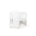 Ιnterbaby Lovely Βρεφική Κούνια 60X120 White - Image 4