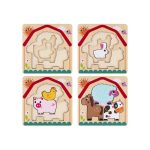 Eli Neli Montessori Farm Multilayer Puzzle Παζλ Πολλαπλών Στρώσεων - Image 2