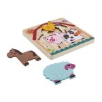 Eli Neli Montessori Farm Multilayer Puzzle Παζλ Πολλαπλών Στρώσεων - Image 3