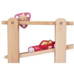 EliNeli Race XXL Montessori Ξύλινη Πίστα Αγώνων Σετ με Λεωφορείο και Αυτοκίνητο - Image 5
