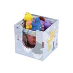 EliNeli Montessori Dinosaurs Εκπαιδευτικοί Κύβοι Πυραμίδα Δεινόσαυροι - Image 6