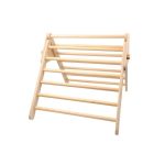 Eli Neli Montessori Pikler Natural Σετ Τρίγωνο Και Ράμπα Διπλής Όψης με Επιφάνεια Αναρρίχησης - Image 2