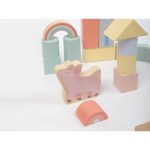 EliNeli Montessori Farma Ξύλινα Τουβλάκια για παιδιά – 70 τμχ - Image 3