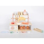 EliNeli Montessori Ξύλινη ψησταριά για παιδιά με αξεσουάρ – Set BBQ - Image 2