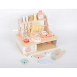 EliNeli Montessori Ξύλινη ψησταριά για παιδιά με αξεσουάρ – Set BBQ - Image 3