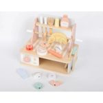 EliNeli Montessori Ξύλινη ψησταριά για παιδιά με αξεσουάρ – Set BBQ - Image 4